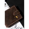  Pánska kožená peňaženka Rm-05L-Baw hnedá - s ochranou proti RFID -