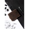  Pánska kožená peňaženka Rm-05L-Baw hnedá - s ochranou proti RFID -