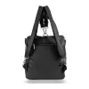  Dámska čierna kabelka, batoh Zellia 24122 26 x 24 x 14 cm