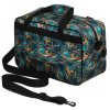  Cestovná taška Rovicky R-Tl15608-8909 s 18 pávími pierkami, príručná batožina 40 x 25 x 20 cm