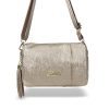  Dámska crossbody kabelka Zellia Zlb210 zlatej farby 25 x 17 x 9 cm