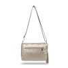  Dámska crossbody kabelka Zellia Zlb210 zlatej farby 25 x 17 x 9 cm