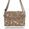  Dámska crossbody kabelka Zellia Zlb303 Taupe - Leaf -