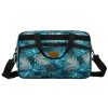  Cestovná taška Rovicky R-Tl15608-8886 so vzorom 16 listov, príručná batožina 40 x 25 x 20 cm