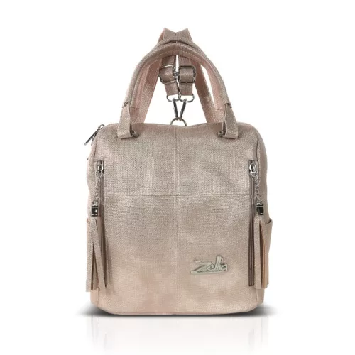 Zellia 25180 női rosegold hátizsák 27 x 25 x 14 cm