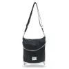  Dámska kabelka Zellia 19060, čierno-strieborná 30 x 23 x 10 cm