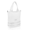  Biela dámska kabelka cez rameno Zellia, módna taška