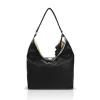 Zellia Zlb407-F fekete női válltáska 43 x 34 x 10 cm