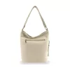 Zellia ZLB400  női válltáska bézs, oldalpántal 32 x 24 x 10 cm