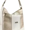 Zellia ZLB399 arany-bézs női válltáska 29 x 28 x 13 cm