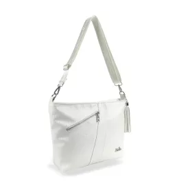   Zellia ZLB396 női fehér válltáska, oldaltáska 29 x 25 x 9 cm