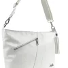Zellia ZLB396 női fehér válltáska, oldaltáska 29 x 25 x 9 cm