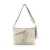 Zellia  ZLB396 női bézs válltáska, oldaltáska 29 x 25 x 9 cm