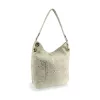 Zellia ZLB401 bézs női válltáska, oldalpántal 33 x 27 x 12 cm
