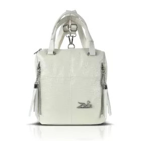   Zellia 25180 Holo-Crystal női bézs hátizsák 27 x 25 x 14 cm