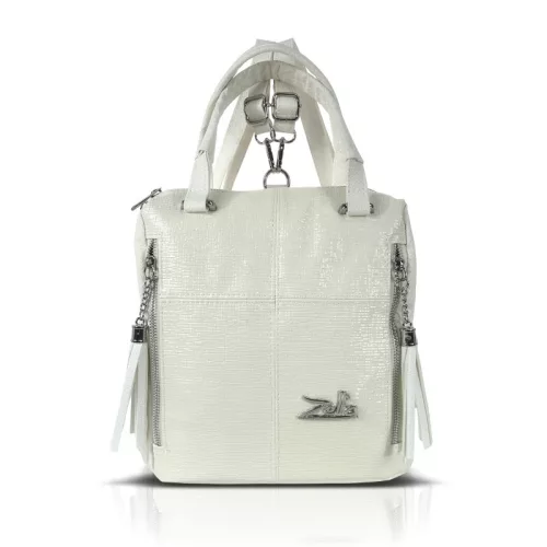 Zellia 25180 Holo-Crystal női bézs hátizsák 27 x 25 x 14 cm