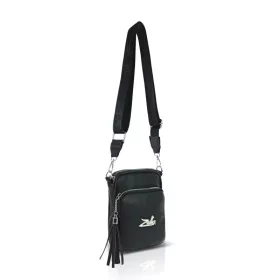    Dámska čierna kabelka Zellia 24078, crossbody, 21 x 16 x 5,5 cm