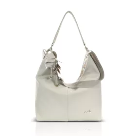 Zellia Zlb407-F bézs női válltáska 43 x 34 x 10 cm