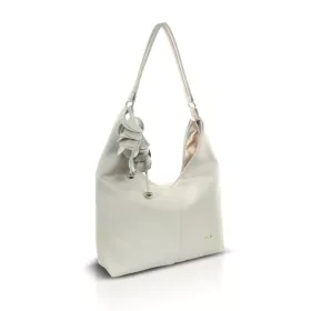 Zellia Zlb407-F bézs női válltáska 43 x 34 x 10 cm