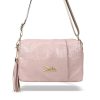 Dámska crossbody kabelka Zellia Zlb210 púdrová 25 x 17 x 9 cm