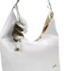 Zellia Zlb407-F fehér női válltáska 43 x 34 x 10 cm