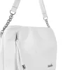 Zellia Zlb424 fehér, női válltáska oldalpánttal 28 x 28 x 8 cm