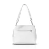 Zellia Zlb424 fehér, női válltáska oldalpánttal 28 x 28 x 8 cm