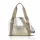  Dámska kabelka cez rameno Zelia 24030 v bielo-zlatej farbe 30 x 26 x 12 cm