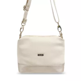    Dámska béžovo-zlatá kabelka cez rameno Zellia Zvn24011 22 x 18 x 9 cm