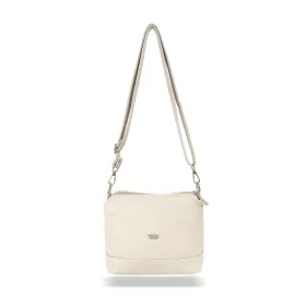 Zellia Zvn24011 bézs női oldaltáska 22 x 18 x 9 cm