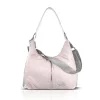 Zellia 25188 púder női steppelt válltáska oldalpánttal 33 x 30 x 12 m