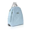 Zellia 24147 baba kék steppelt hátitáska, hátizsák 32 x 29 x 13 cm