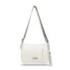  Dámska crossbody kabelka Zellia Zlb210 svetlobéžová 25 x 17 x 9 cm