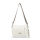  Dámska crossbody kabelka Zellia Zlb210 svetlobéžová 25 x 17 x 9 cm
