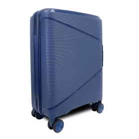    Polypropylénový kufor Zellia Ppb088 - modrý, veľkosť S - 55 x 40 x 20 cm