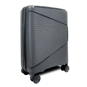    Polypropylénový kufor Zellia Ppb088 - tmavosivý, veľkosť S - 55 x 40 x 20 cm
