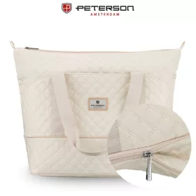   Peterson Utazó Táska Ptn Pik-02-8588 Beige - Steppelt - Bézs