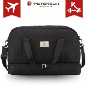   Peterson Utazó Táska Ptn Pik-01-8526 Black - Steppelt - Fekete