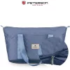  Cestovná taška Peterson Ptn Pik-02-8618 L.Blue - Prešívaná - Béžová