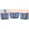  Cestovná taška Peterson Ptn Pik-02-8618 L.Blue - Prešívaná - Béžová