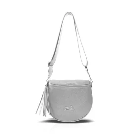   Zellia 21028 ezüst női válltáska, oldaltáska 23 x 23 x 11 cm