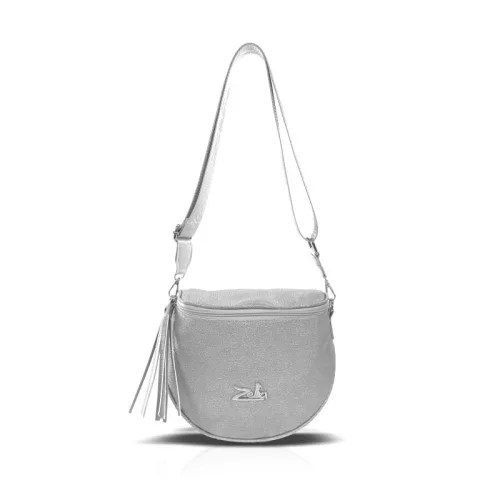 Zellia 21028 ezüst női válltáska, oldaltáska 23 x 23 x 11 cm