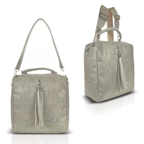 Zellia 22112 Krata arany női hátizsák, állítható vállpántokkal 30 x 27 x 12 cm