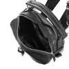 Zellia 22112 fekete női  hátizsák, állítható vállpántokkal 30 x 27 x 12 cm