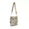 Zellia 26040 bézs-arany női bucketbag, oldaltáska 23 x 20 x 8 cm