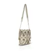 Zellia 26040 bézs-arany női bucketbag, oldaltáska 23 x 20 x 8 cm