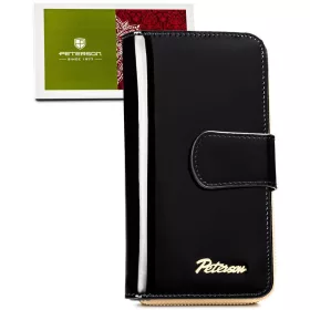    Dámska peňaženka Peterson Ptn Lj-76116-0698 čierno-zlatá