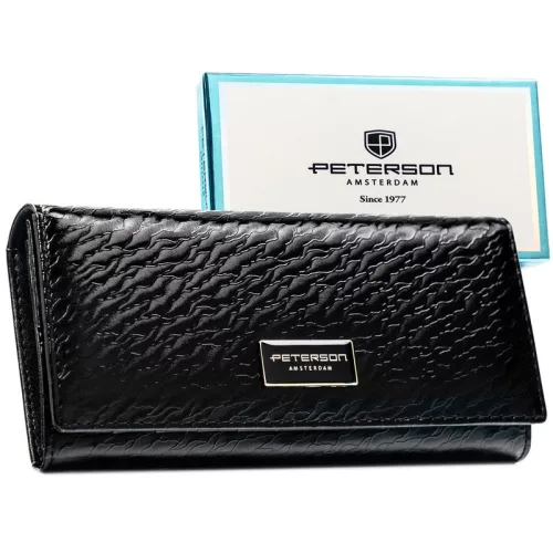  Dámska peňaženka Peterson Ptn Px27-Cnf-5440 čierna - čierna