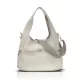Zellia Zlb316 bézs hobo női válltáska 45 x 32 x 12 cm