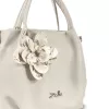 Zellia Zlb324-F bézs női kézitáska oldalpánttal 27 x 25 x 14 cm